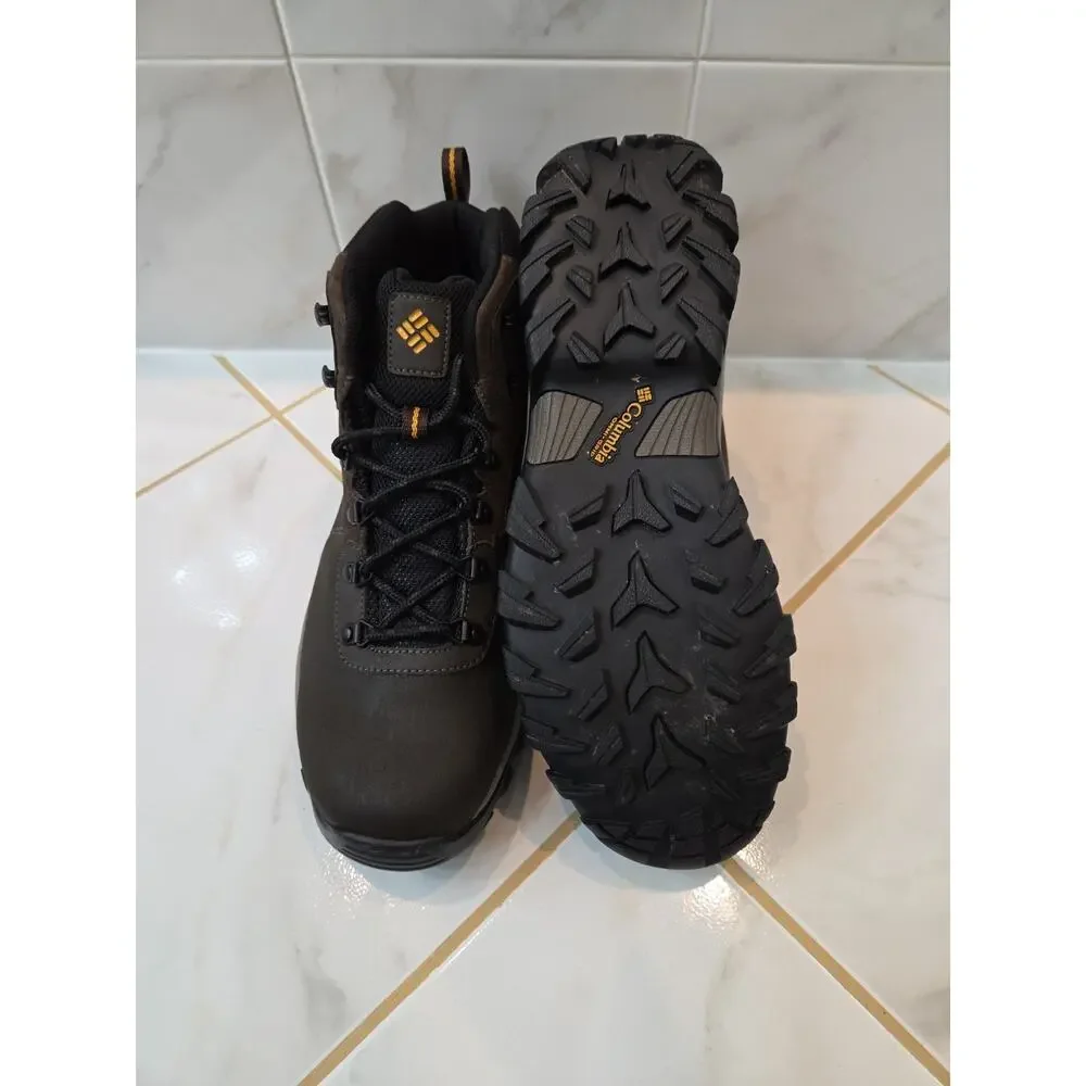 Columbia Newton Ridge Plus II Boot Men’s 11.5 Cordovan Squash Hiking Waterproof